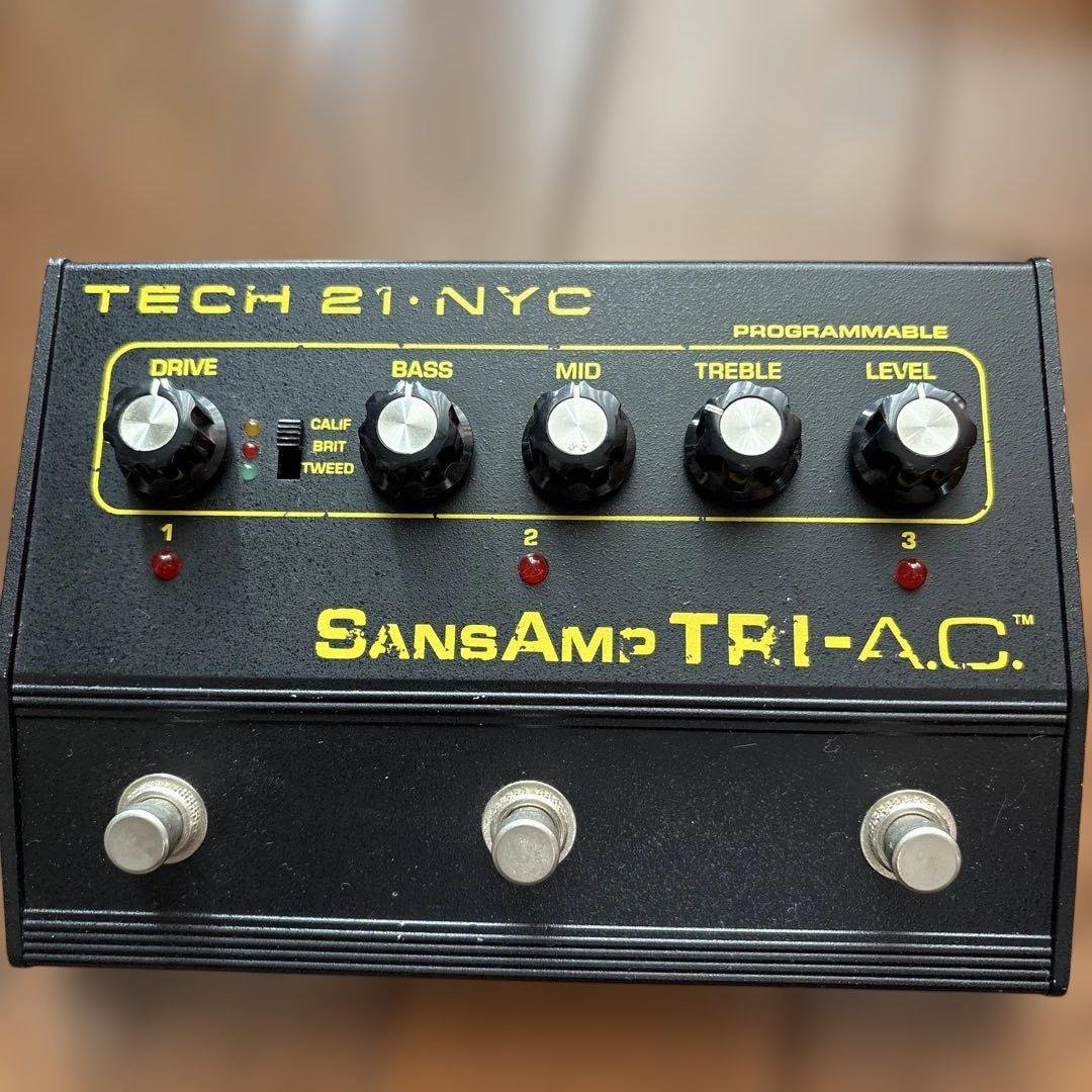 ギター TECH 21 NYC SansAmp TRI-A.C.