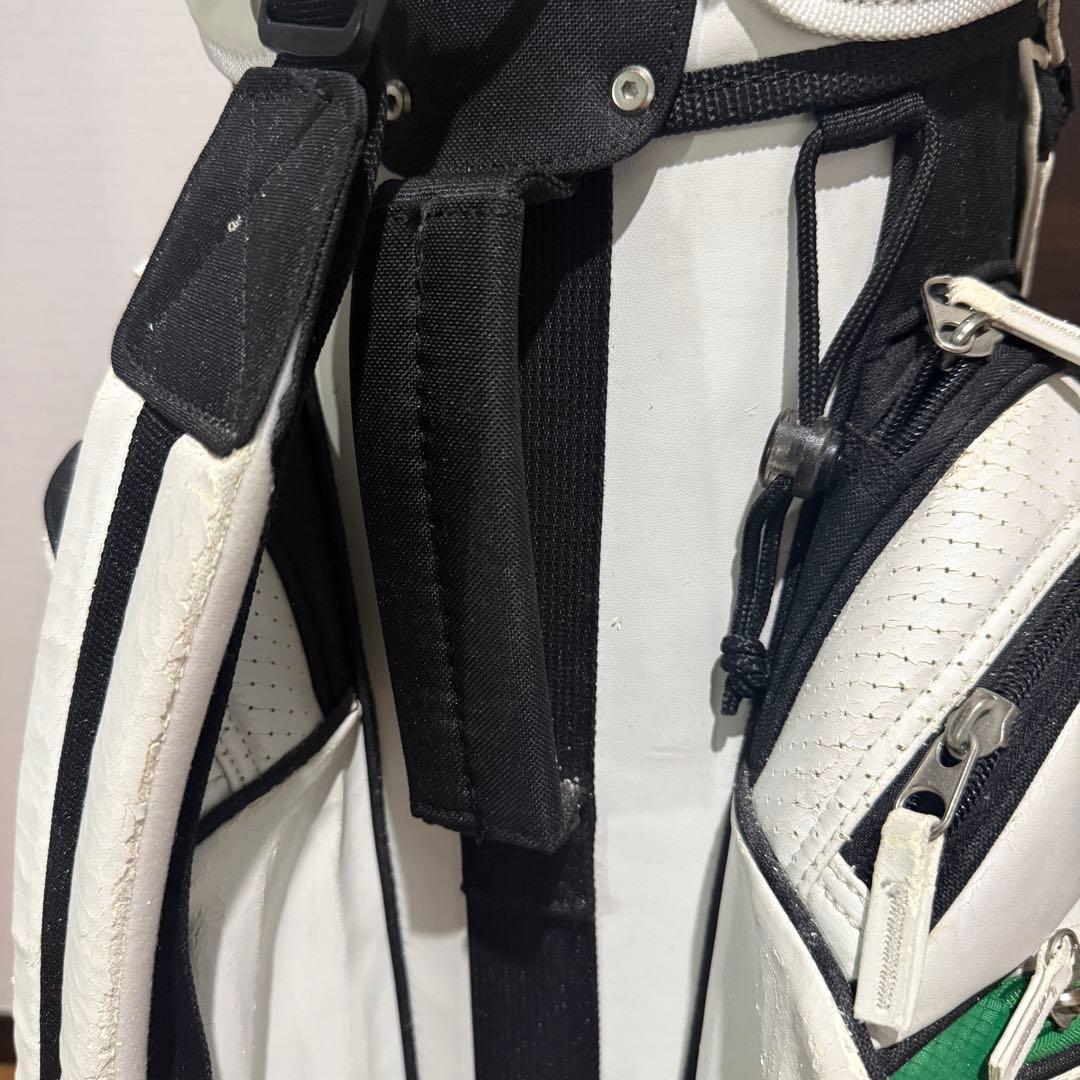  Golfsport キャディバッグ ゴルフバッグ ホワイト/ブラック