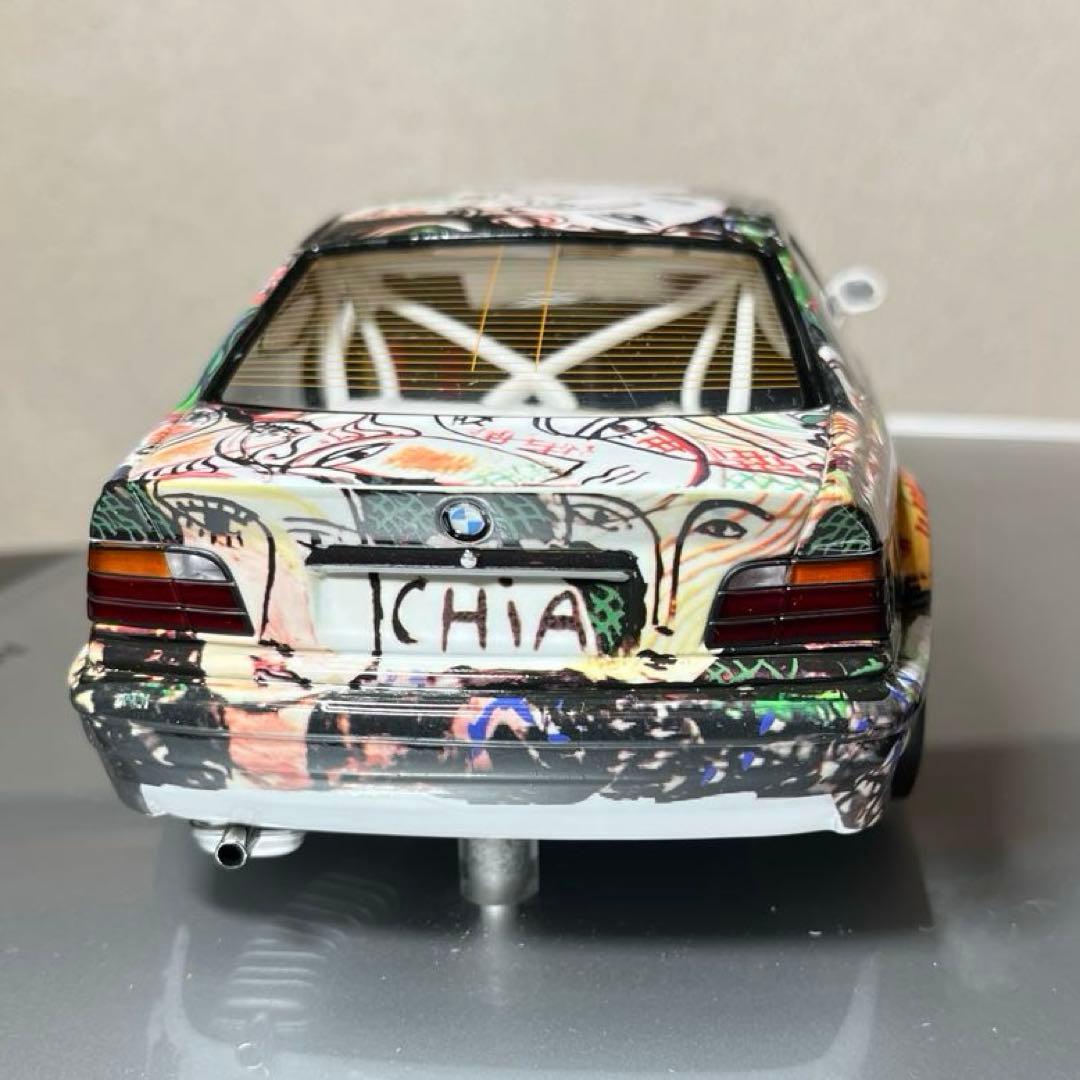 超レアモデル❗️ミニカー 1/18 ミニチャンプス  M3 アートカー