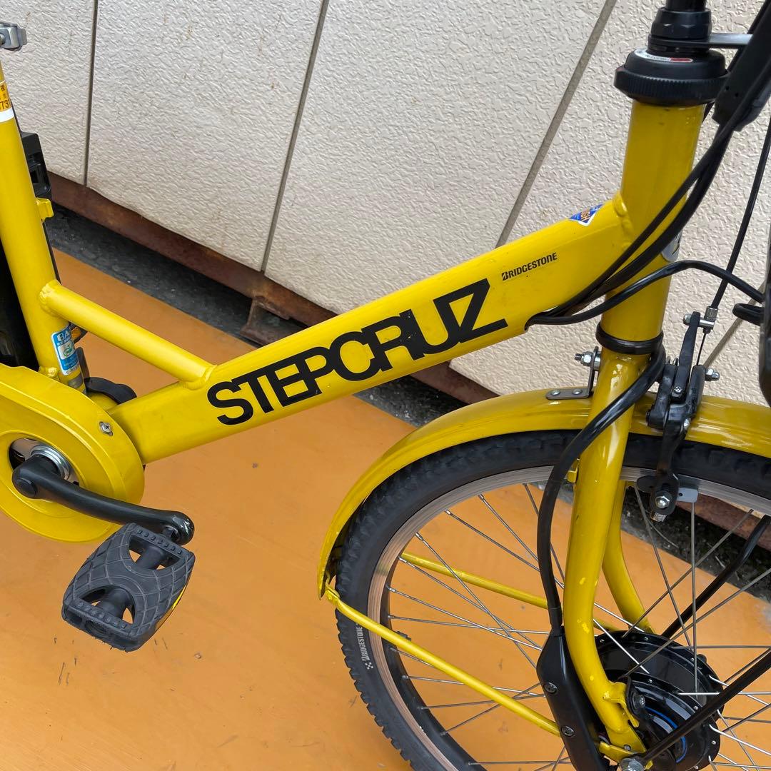 みっちゃん　 電動アシスト自転車　ブリヂストン　マスタードイエロー