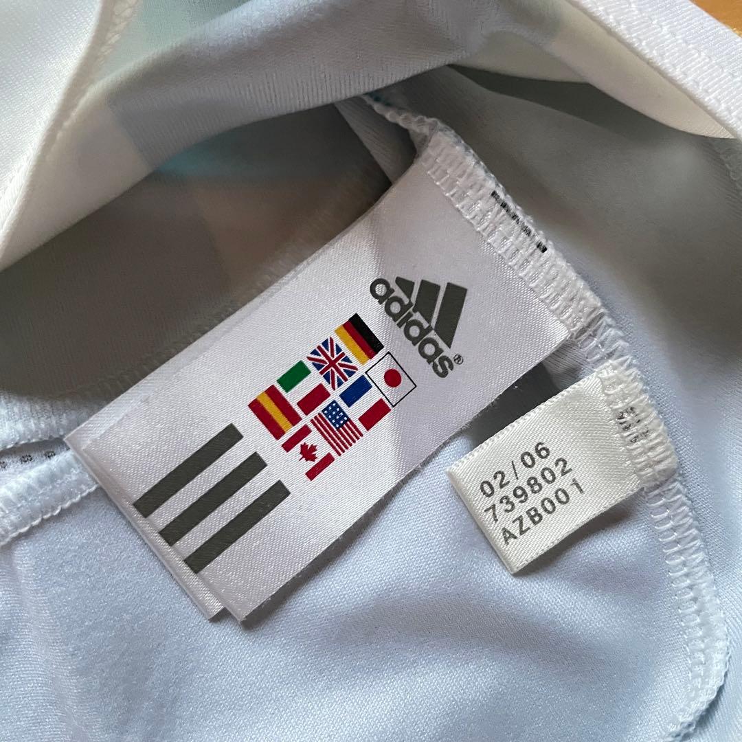 ★adidasアディダス06/07アルゼンチン代表半袖ユニフォーム2XOサイズ