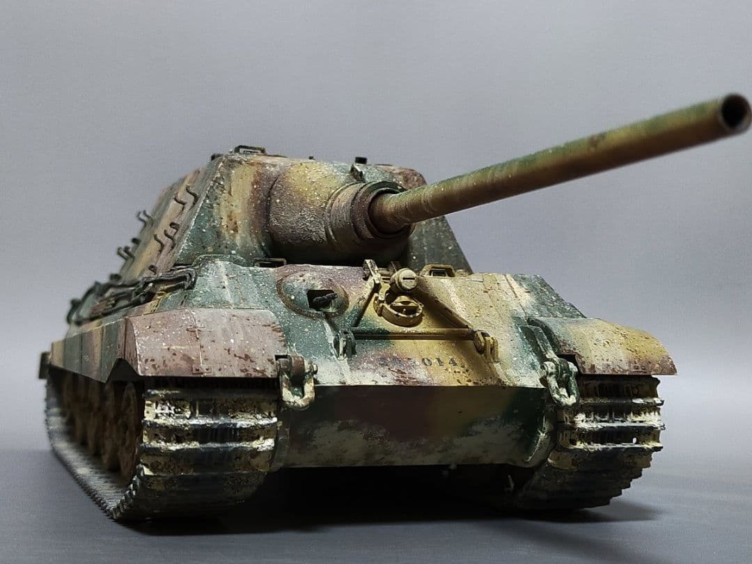 ドイツ・ヤークトティーガー 1/35 完成品