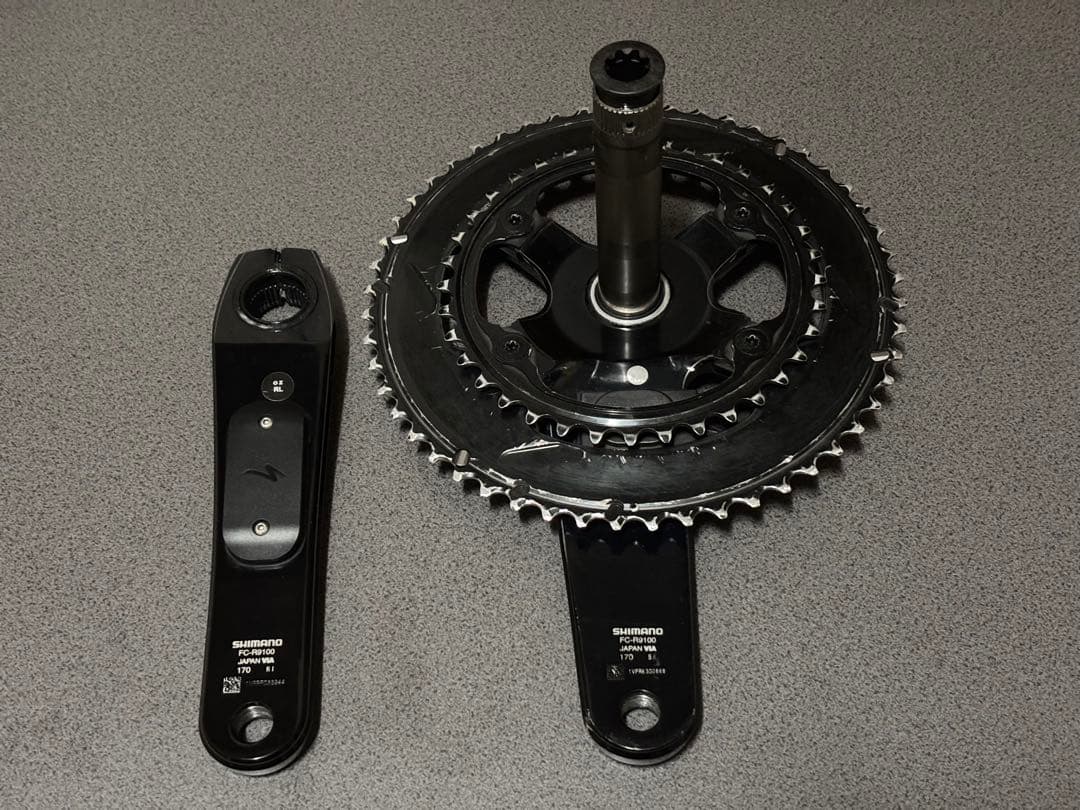 SHIMANO FC-R9100 170mm 52-36t パワーメーター