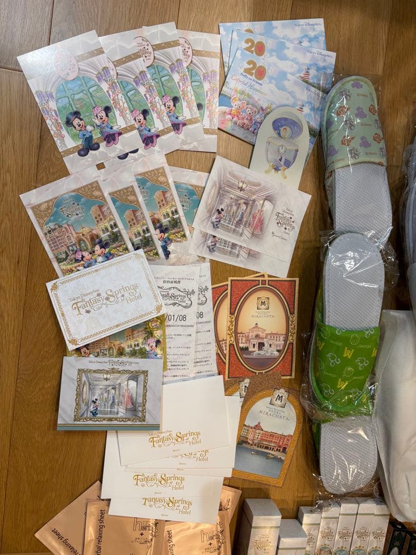 ディズニーホテル アメニティ まとめ売り ファンタジースプリングスホテル 試供品