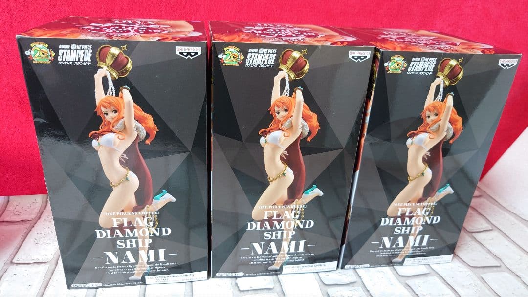 ワンピース　ナミ　FLAG DIAMOUD SHIP　 BWFC NAMI