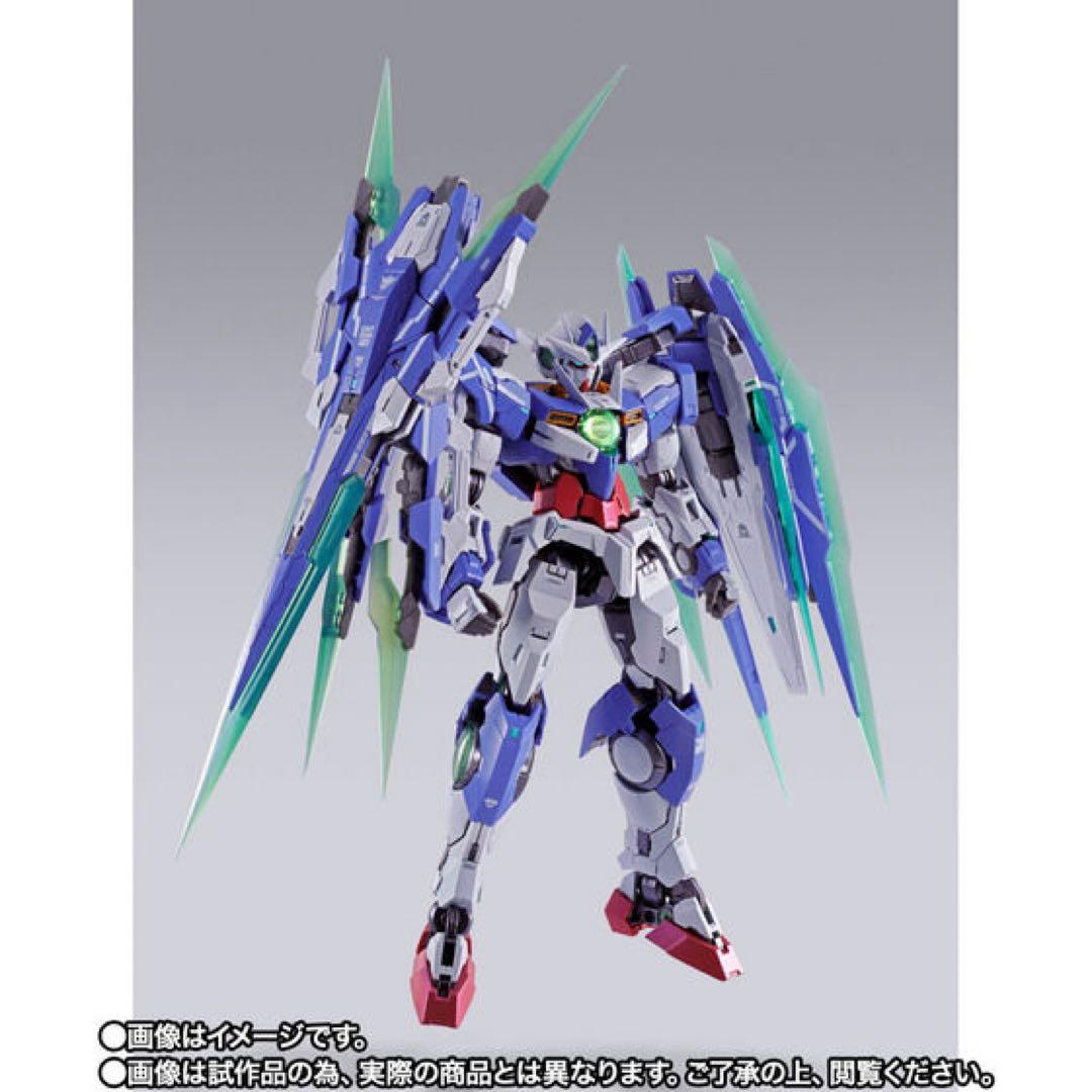 L BUILD ダブルオークアンタ フルセイバー メタルビルド