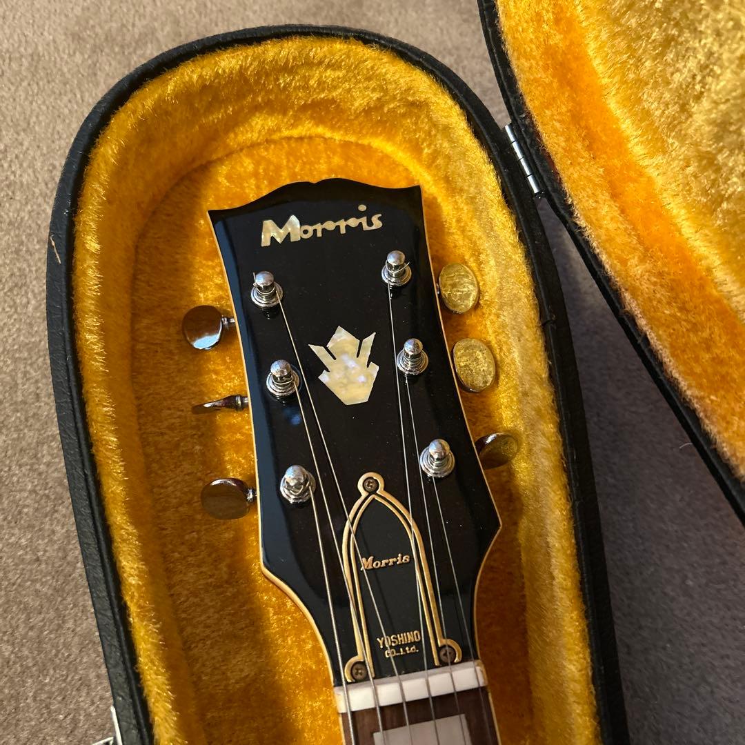 ジャパンビンテージMorris SGエレキギター オリジナルハードケース付き