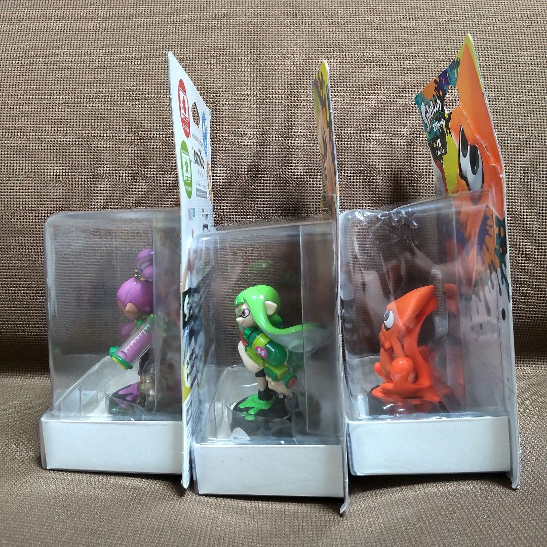 【未開封】Nintendo Splatoon amiibo 限定 3体セット
