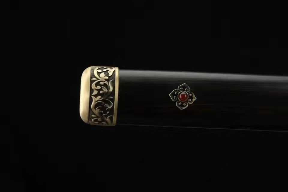 【素影唐刀】古兵器 武具 刀装具 日本刀　模造刀 居合刀 武士道 鑑賞用 美術刀
