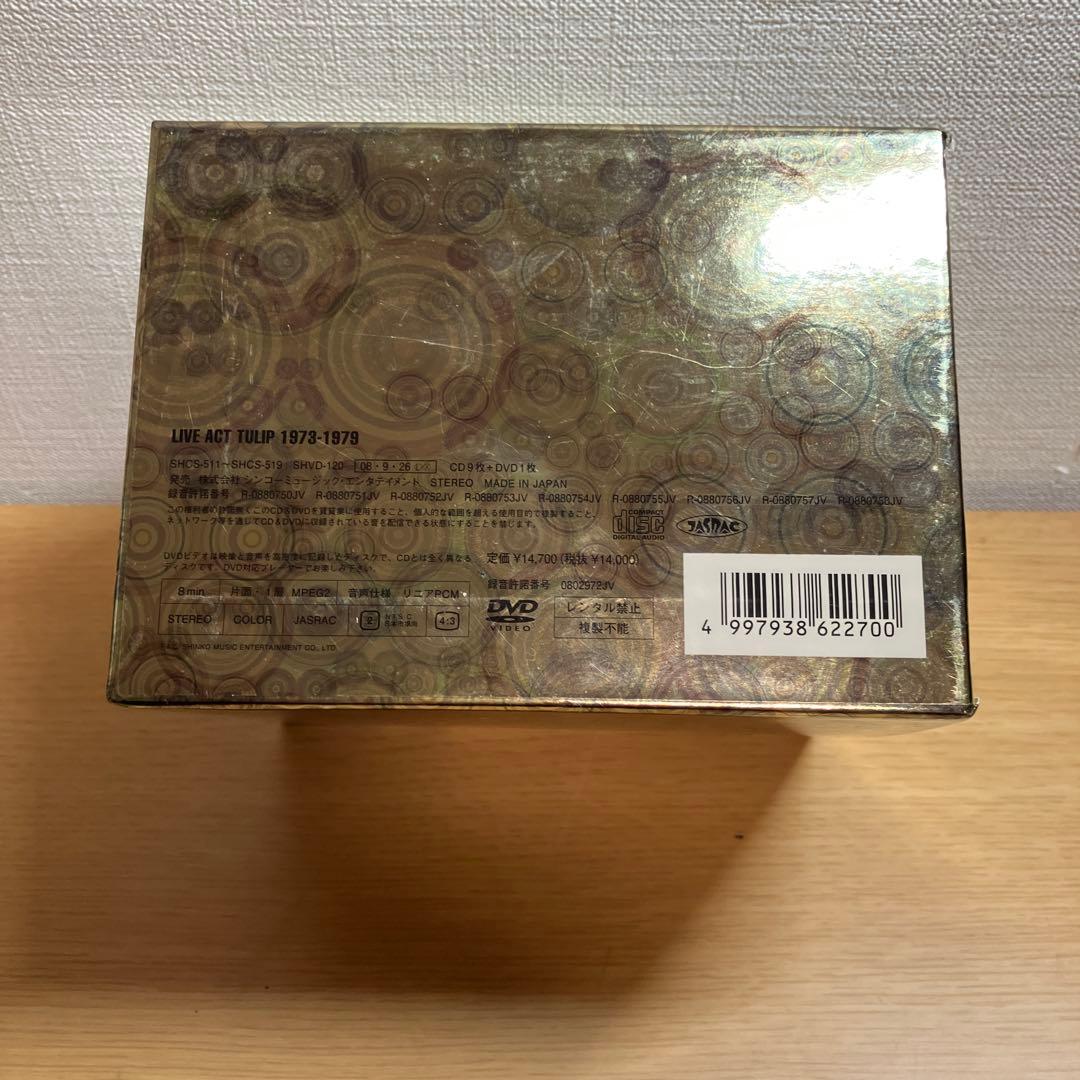 チューリップCD BOX 「LIVE ACT TULIP 1973-1979」