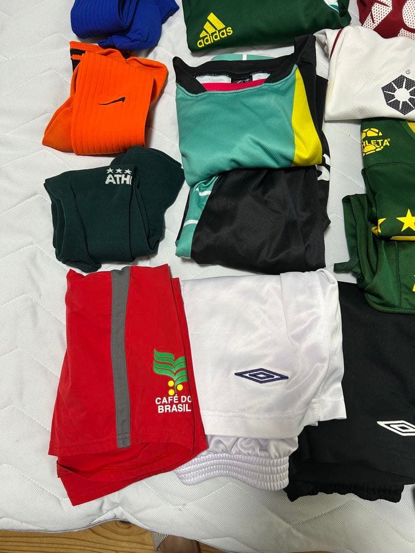 サッカーウェアセット（Under Armour, Nike, ATHLETA他）