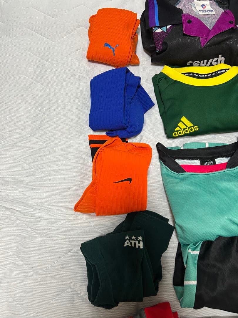 サッカーウェアセット（Under Armour, Nike, ATHLETA他）
