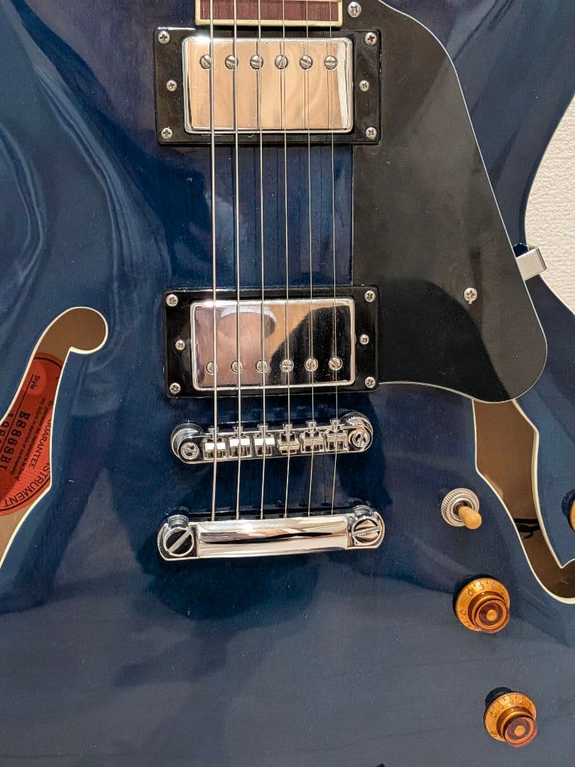TOKAI ES-335タイプ セミアコギター ES86SBL