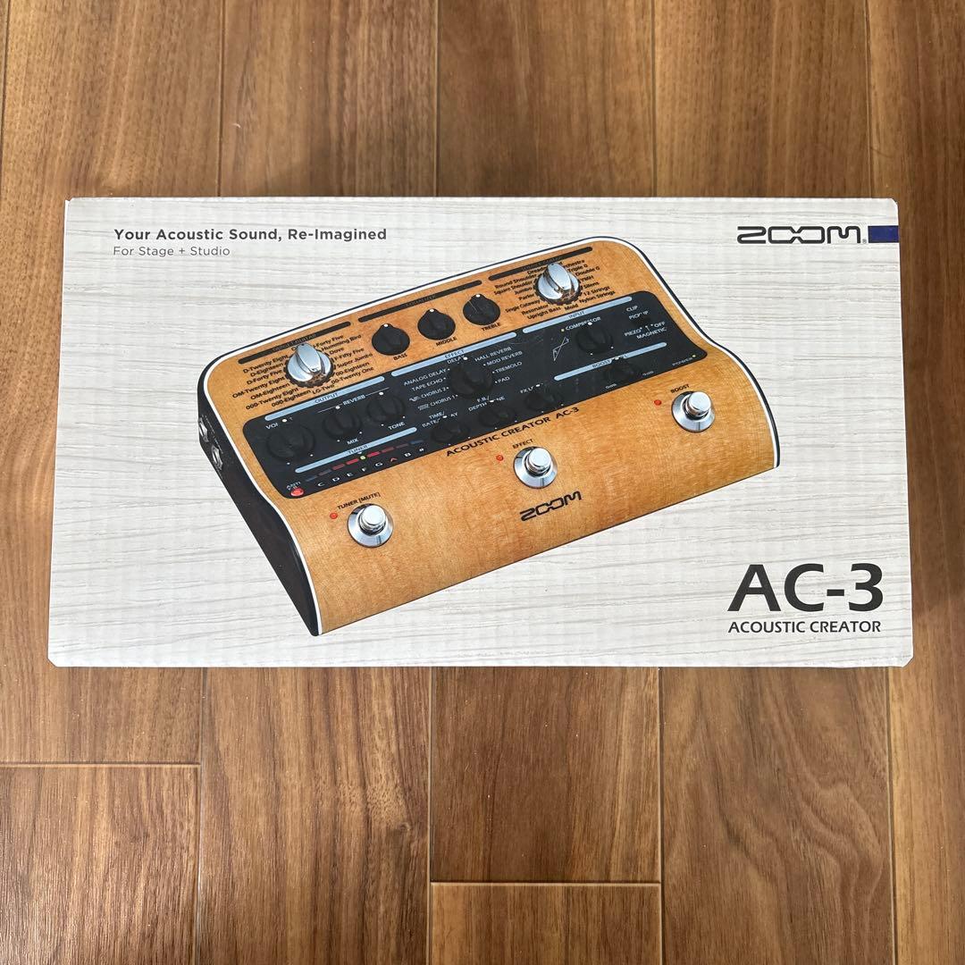 【専用ケース付き】ZOOM AC-3※週末限定値下げ