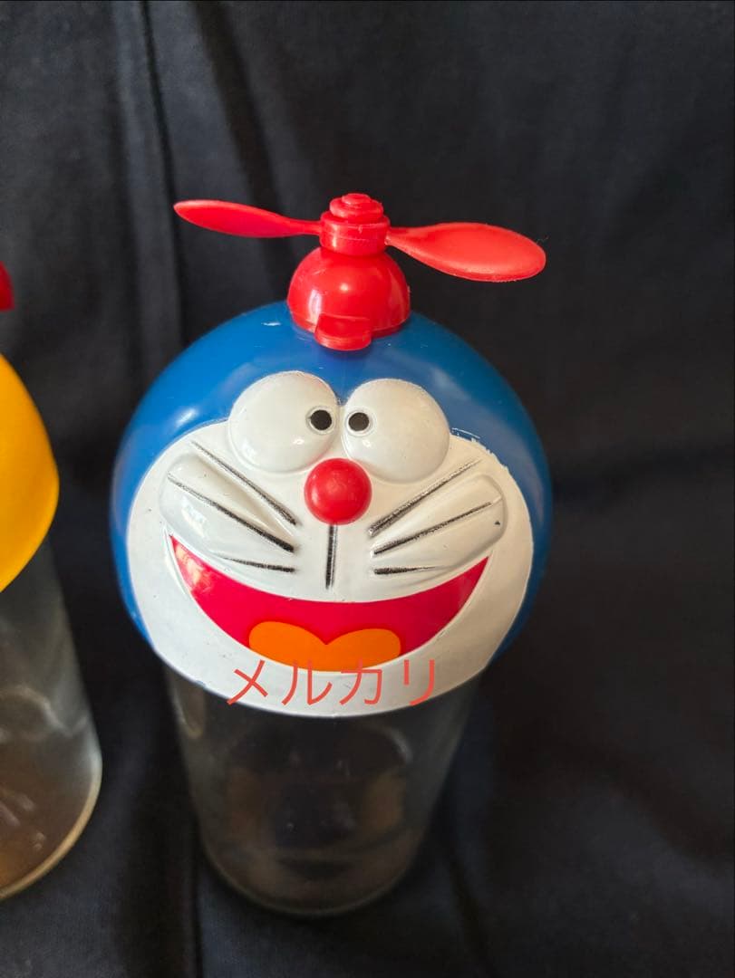 ドラえもん　ドラミちゃん　ふりかけ容器　ソフビ　極美品