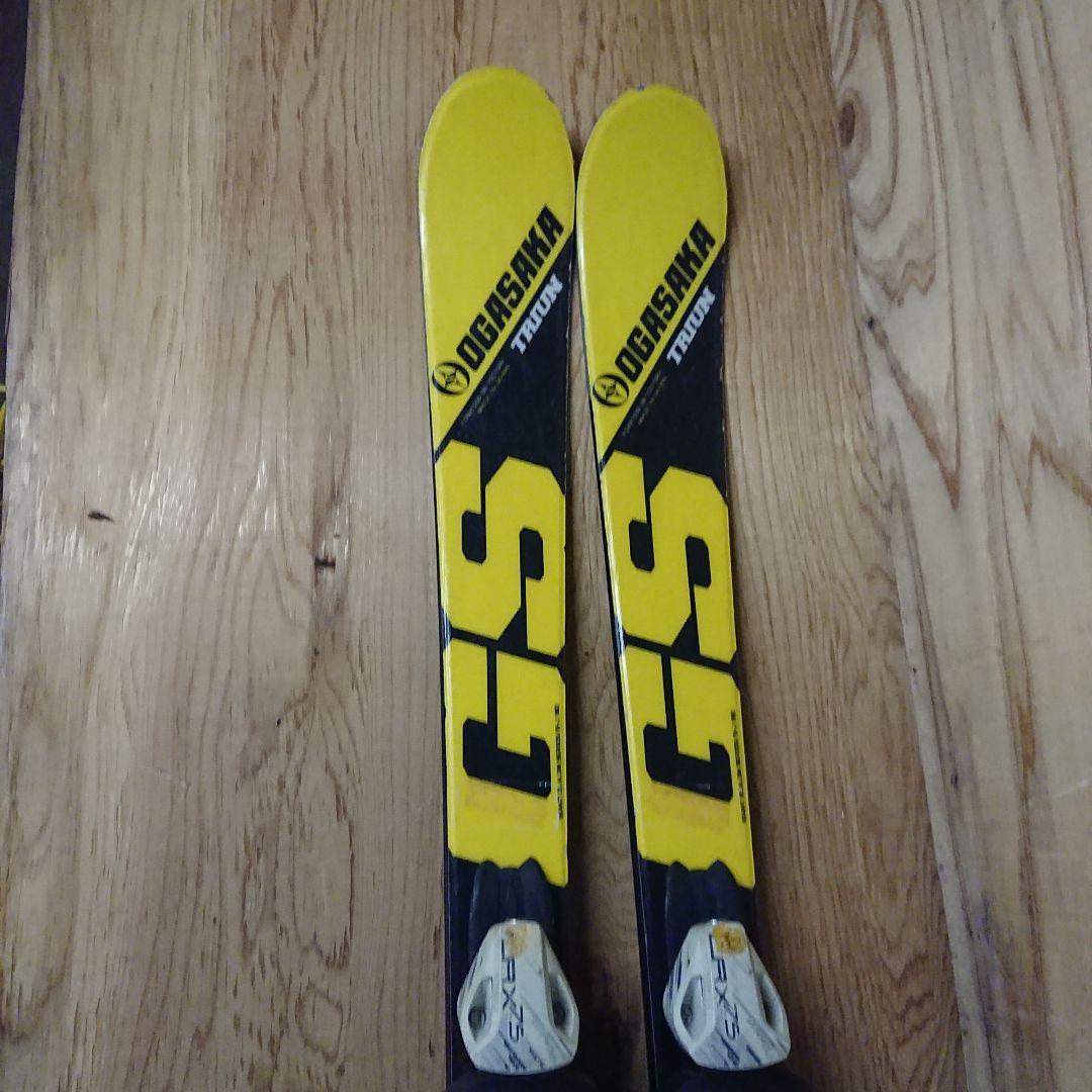【中古品】オガサカTRIUN G-J130 cmジュニアGSスキー ビン付