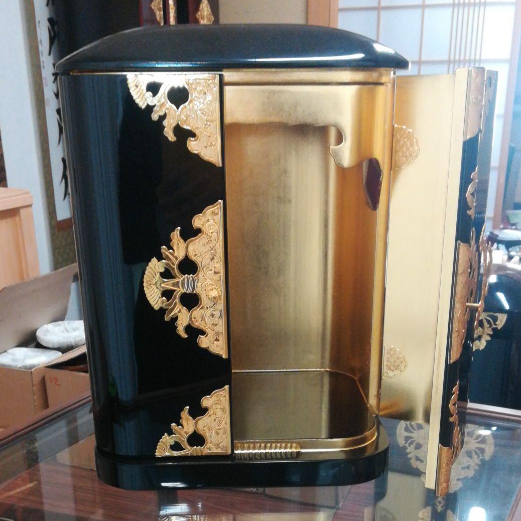 厨子　黒塗り