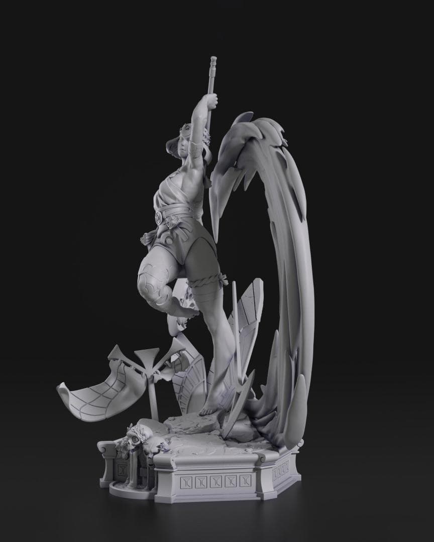 1/10　未塗装 未組立　フィギュア　ガレージキット　メリー ノエ HADES