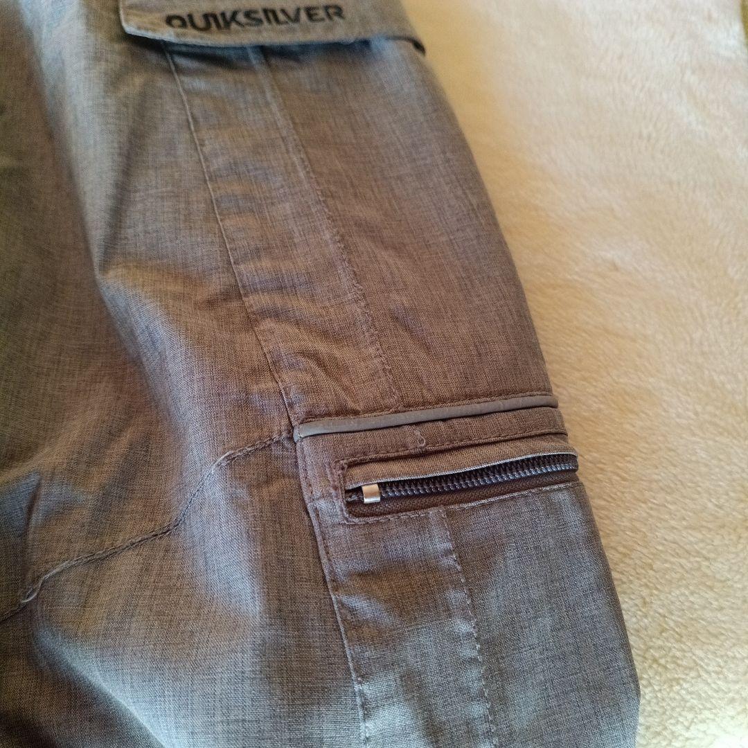 QUIKSILVER スノーボードパンツ ビーニー ロンTおまけ付き