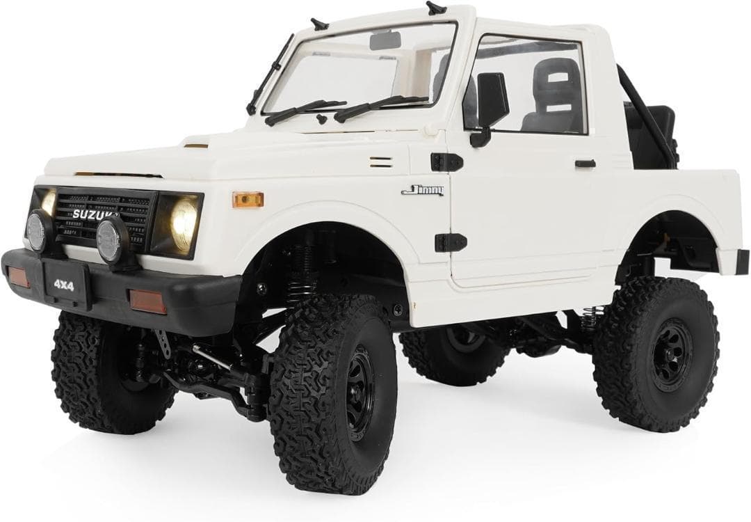 【新品】WPL スズキ ジムニー 幌(JA11C) C74-1 RTR・ホワイト