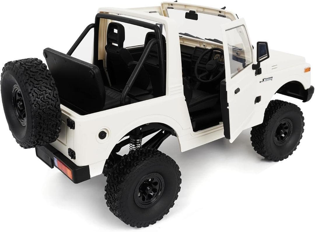 【新品】WPL スズキ ジムニー 幌(JA11C) C74-1 RTR・ホワイト