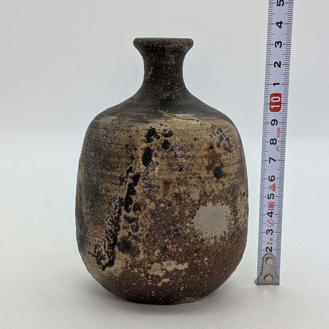 岡山県重要無形文化財 山本出 備前焼 徳利 共箱共布栞 とっくり 酒器 食器