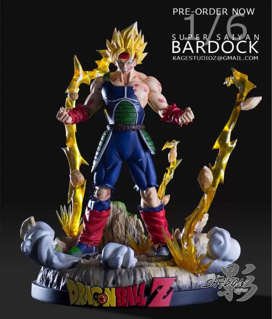 ドラゴンボール バーダック ガレキ ガレージキット スタチュー X②