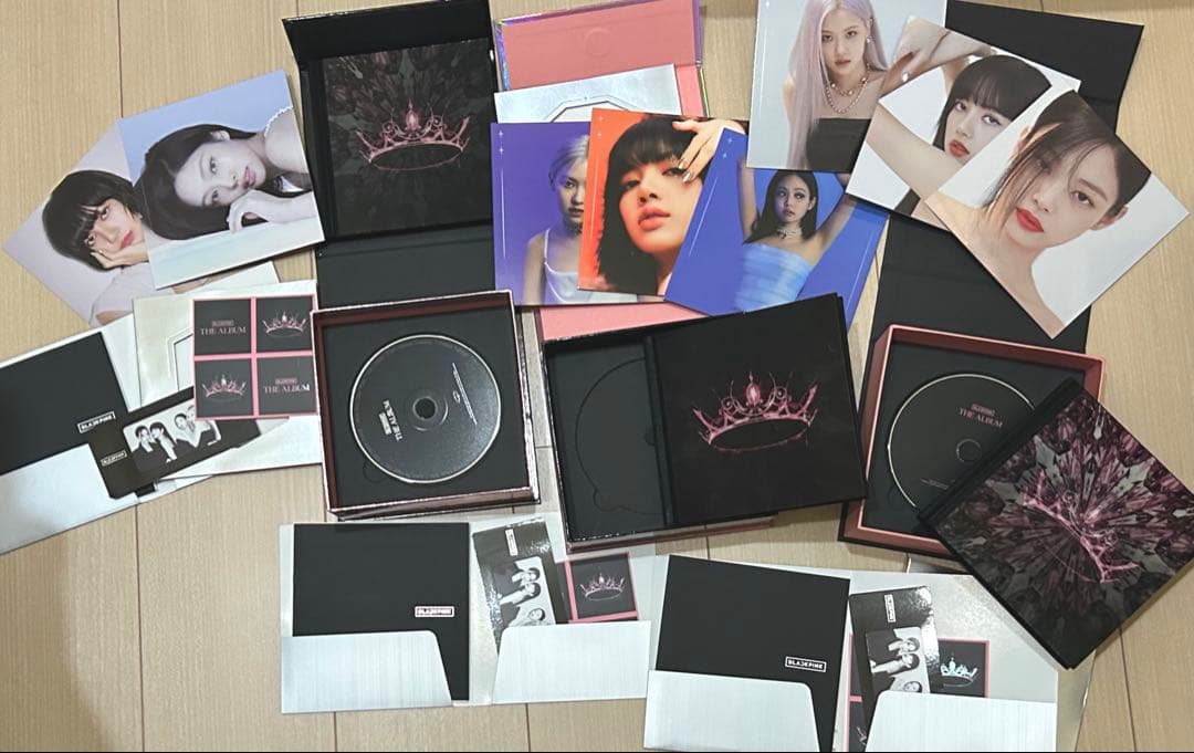 BLACKPINK グッズ CD まとめ売りセット ジス リサ ジェニー ロゼ