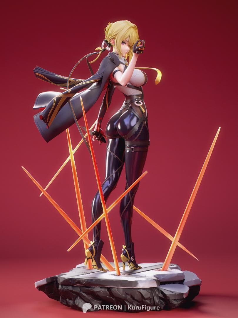 1/7正規品ガレージキット ゼンゼロ イヴリン / 未塗装未組立