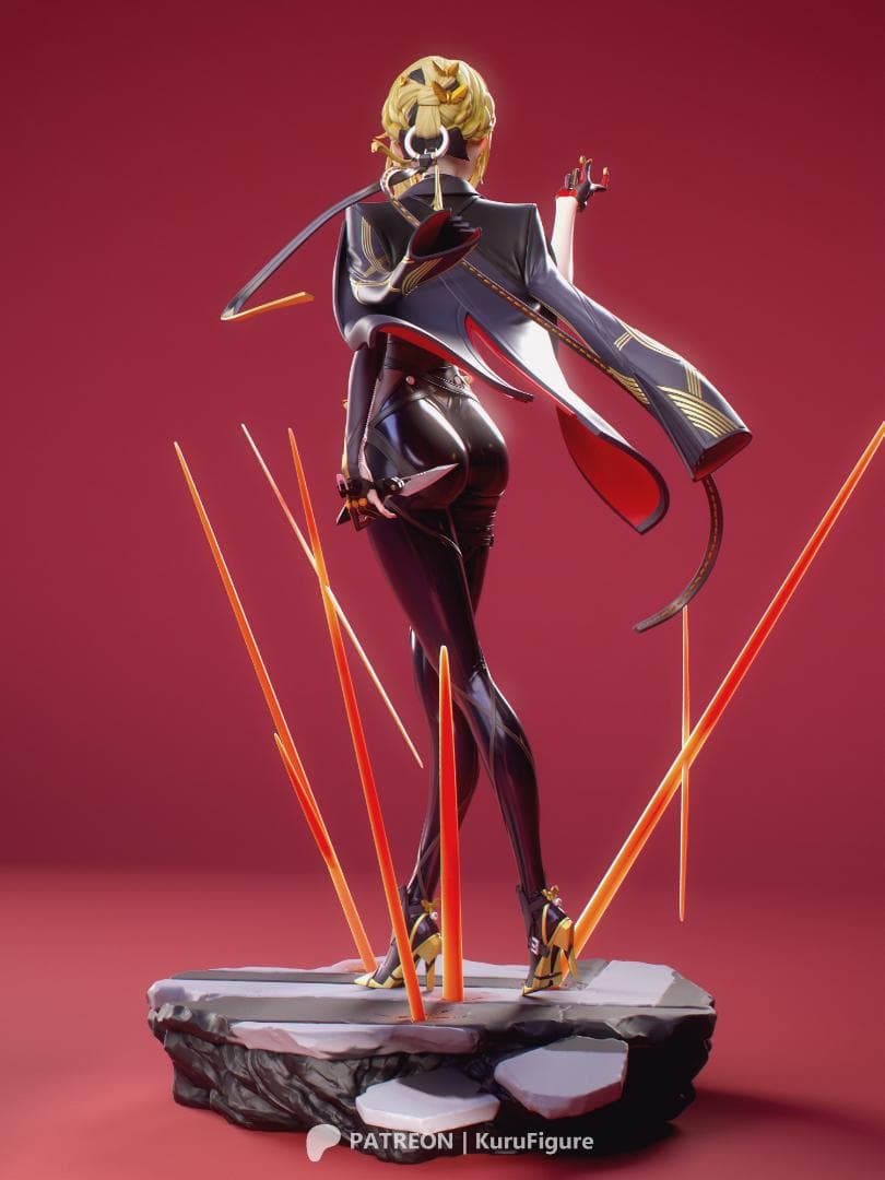 1/7正規品ガレージキット ゼンゼロ イヴリン / 未塗装未組立