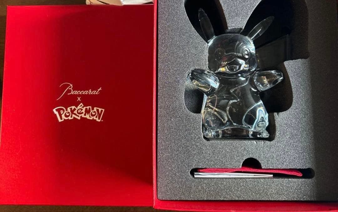 Baccarat バカラ ポケモン ピカチュウ クリスタルフィギュア