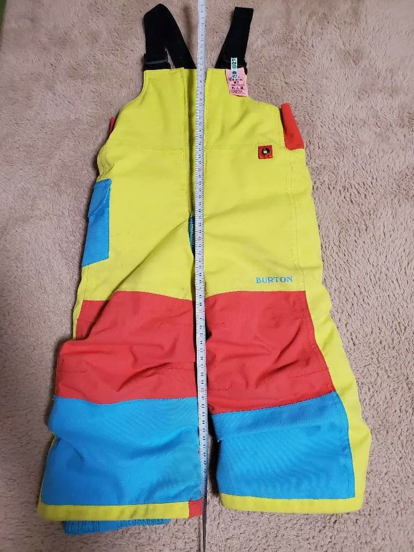Burton キッズ ジャケット ビブパンツ 上下セット 2T スノーボード