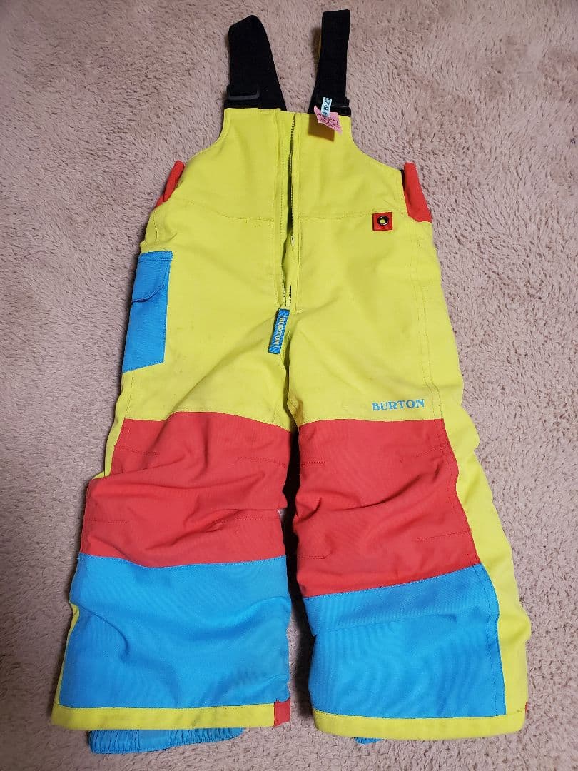 Burton キッズ ジャケット ビブパンツ 上下セット 2T スノーボード