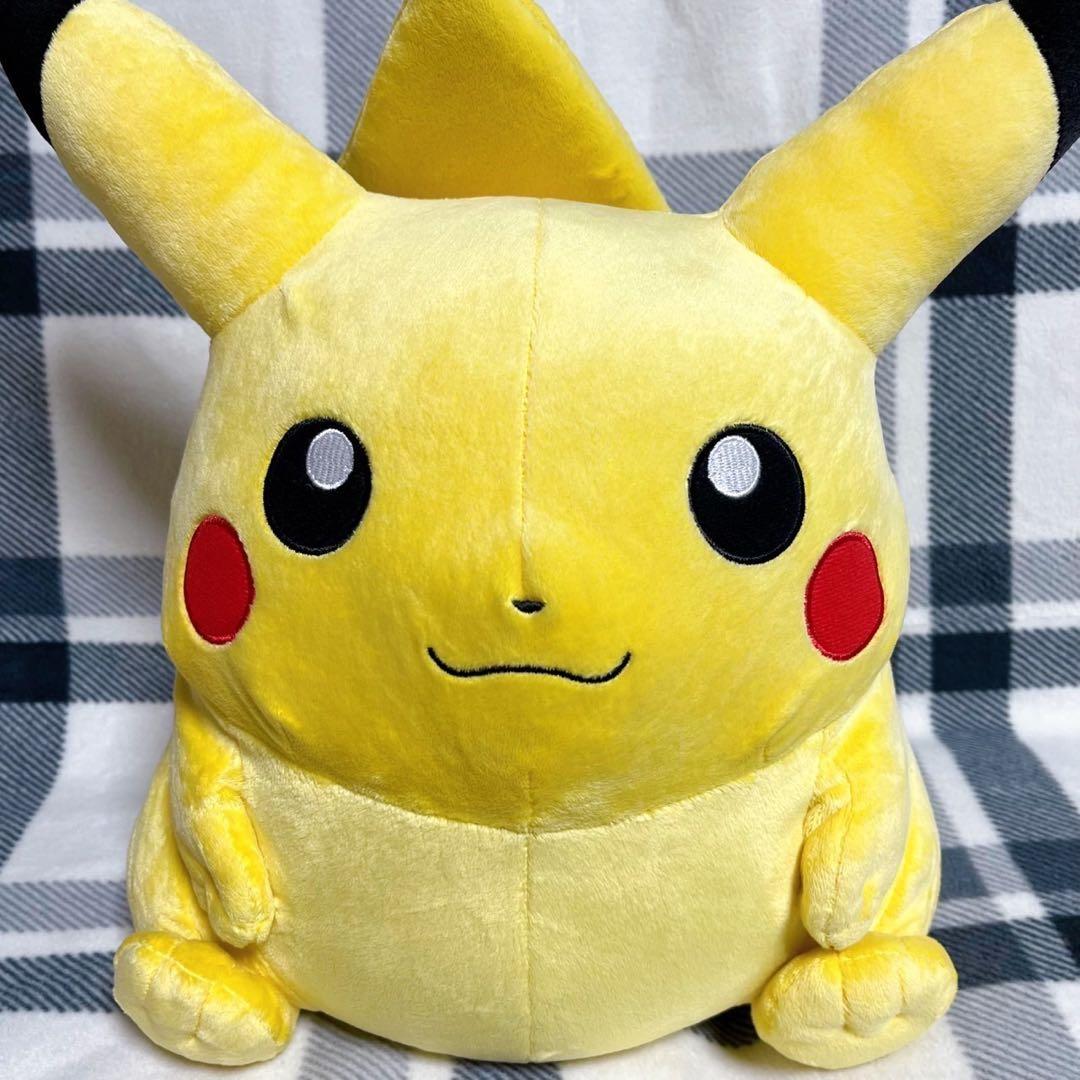 ポケモン BEAMS コラボ 等重量 等身大ぬいぐるみ ピカチュウ オス 6kg