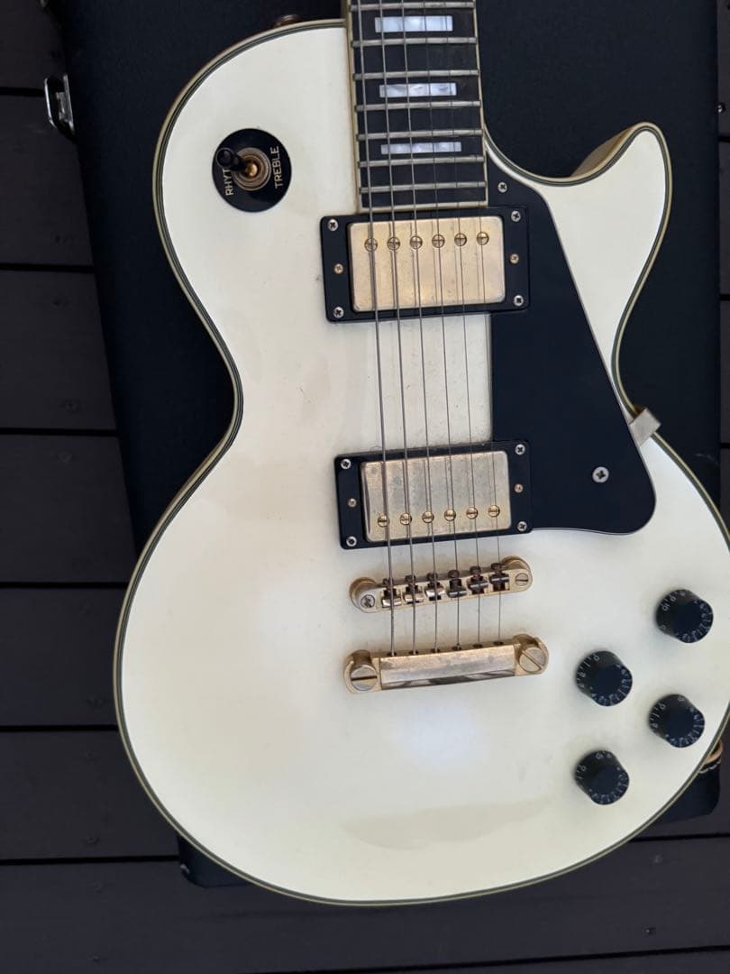 Epiphone レスポール ジャンク ネック割れ
