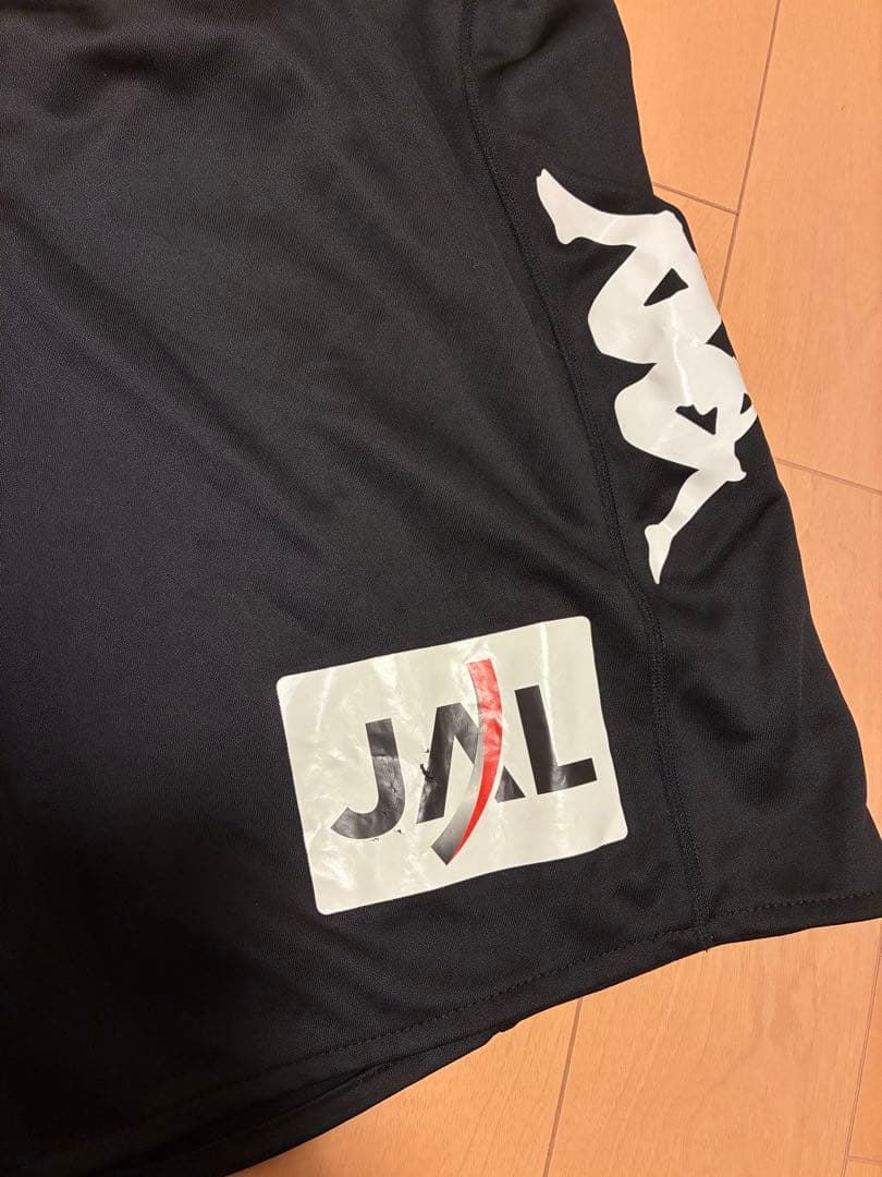 北海道コンサドーレ札幌　Kappa サッカーウェア 赤黒 ストライプ 10番
