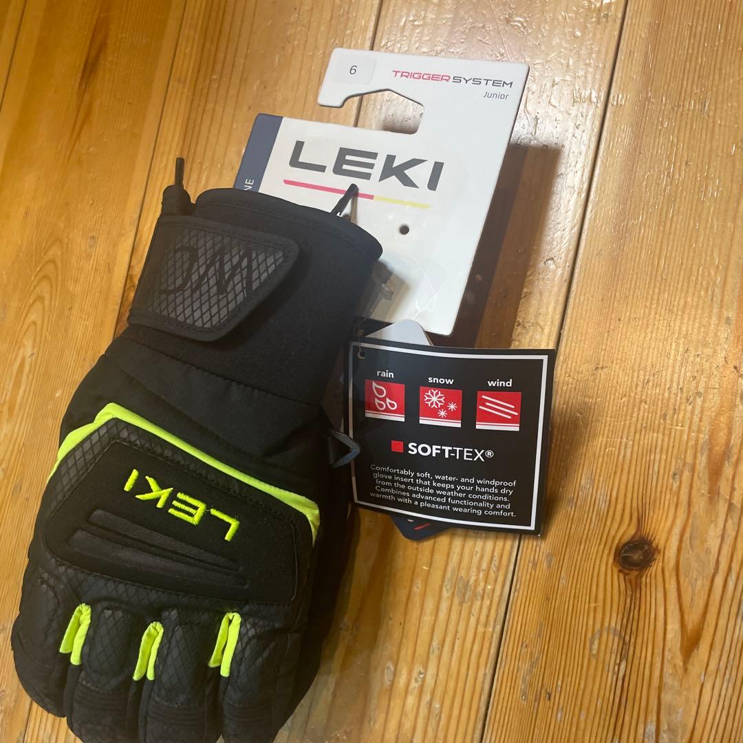 LEKI レキ スキー グローブ キッズ ジュニア