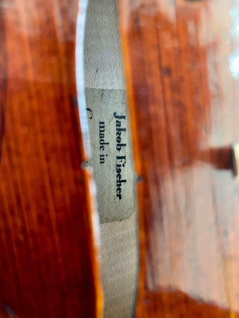 ヤコブ フィッシャー　バイオリンJakob Fischer violin