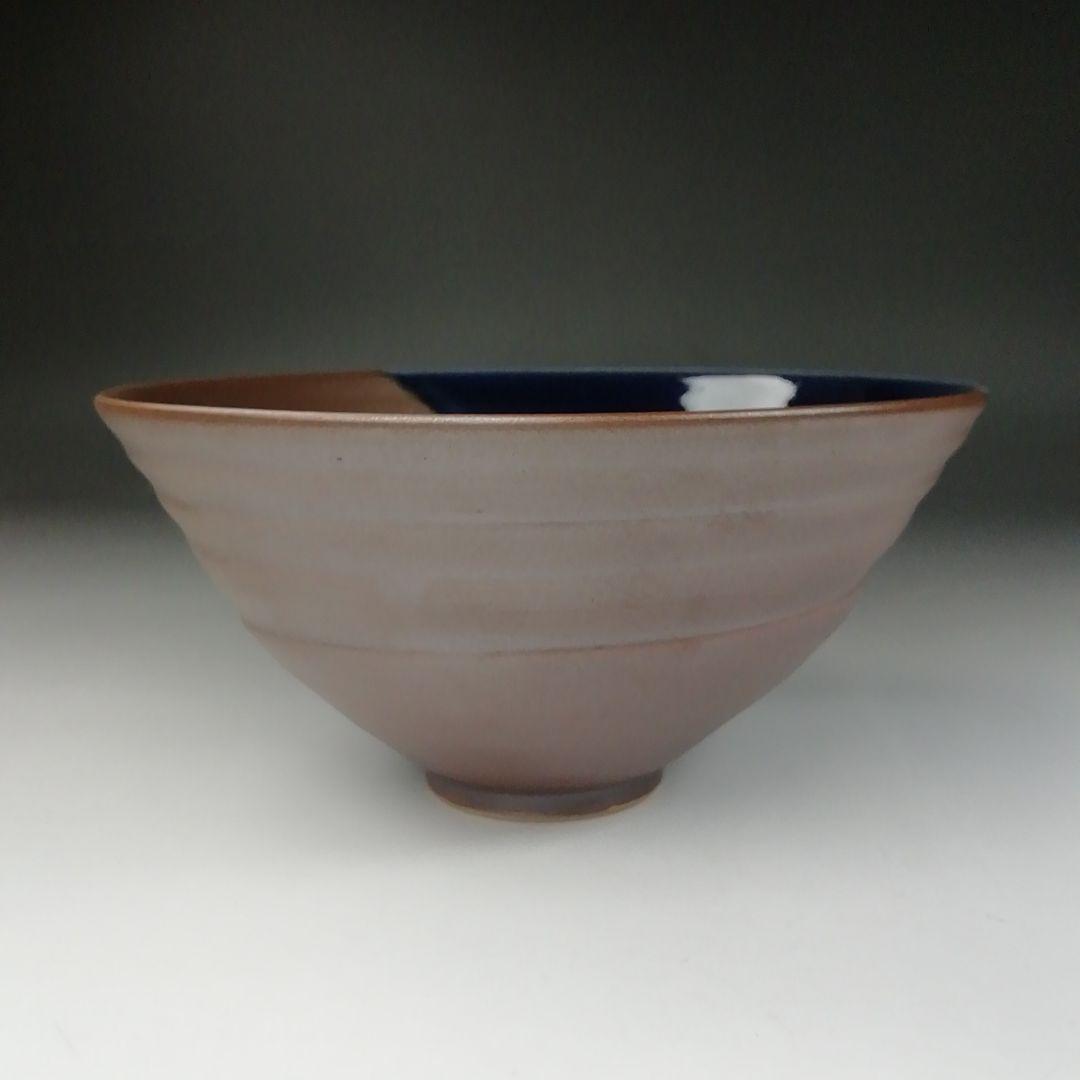 Ｔ６３６　茶碗　『九谷焼』『松屋窯　松本佐一 作』　共箱　抹茶碗　茶道具