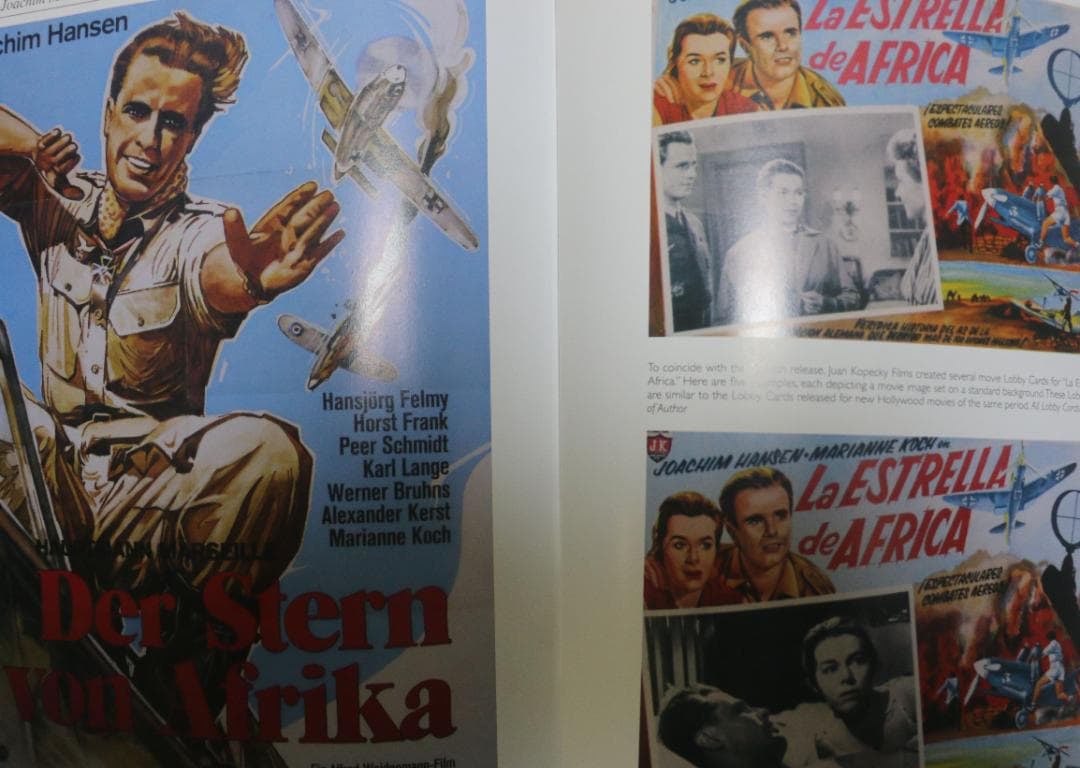 貴重　アフリカの星　撃墜王ハンス・ヨアヒム・マルセイユ『洋書』中古本