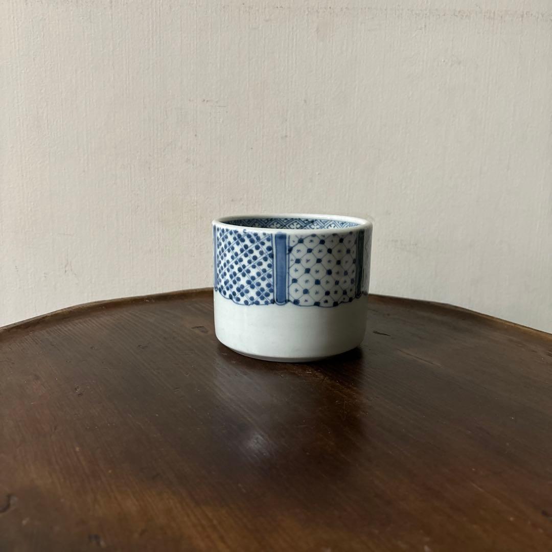古伊万里染付　火入　江戸時代.明治　骨董品　アンティーク　古道具　白磁　検:李朝