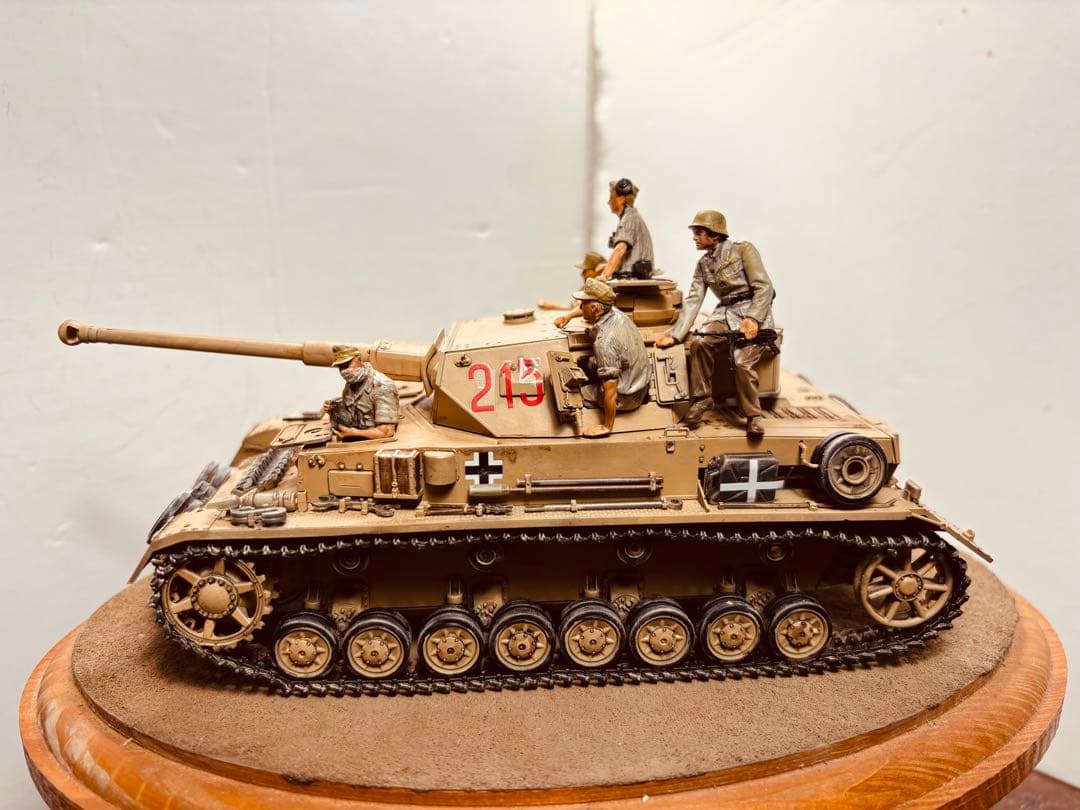 タミヤ　1/35 ドイツ軍 4号戦車G型　北アフリカ戦線