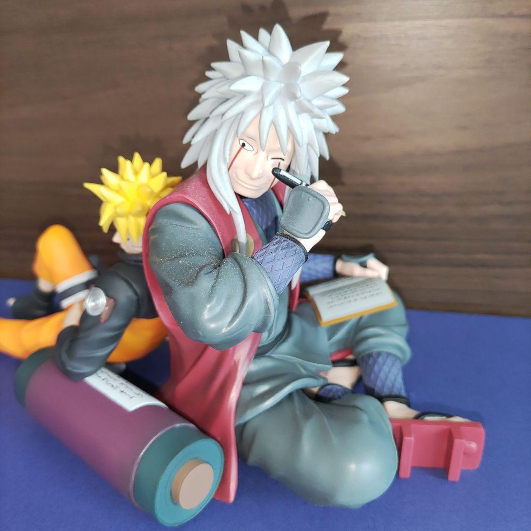 一番くじ ナルト 伝説の三忍　ラストワン賞　うずまきナルト&自来也フィギュア