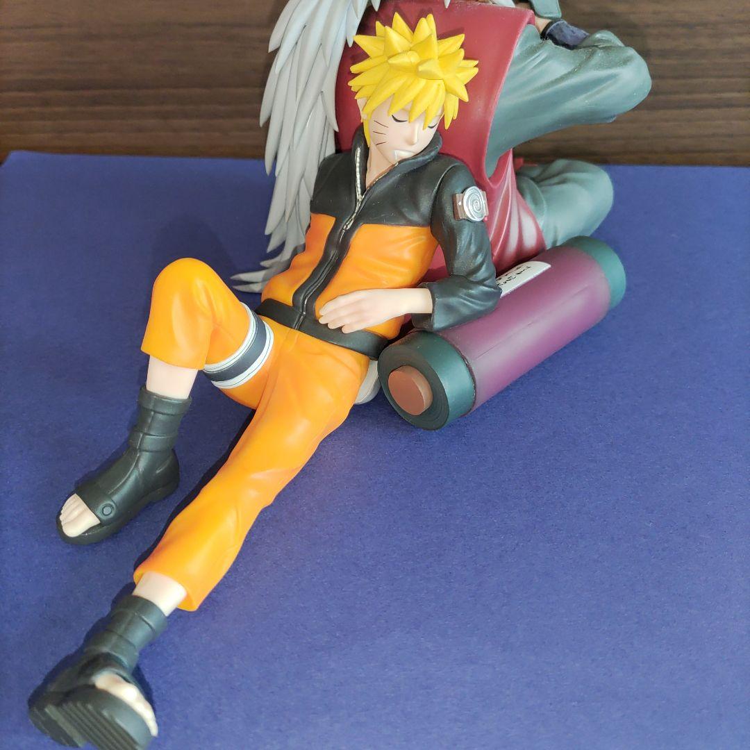 一番くじ ナルト 伝説の三忍　ラストワン賞　うずまきナルト&自来也フィギュア