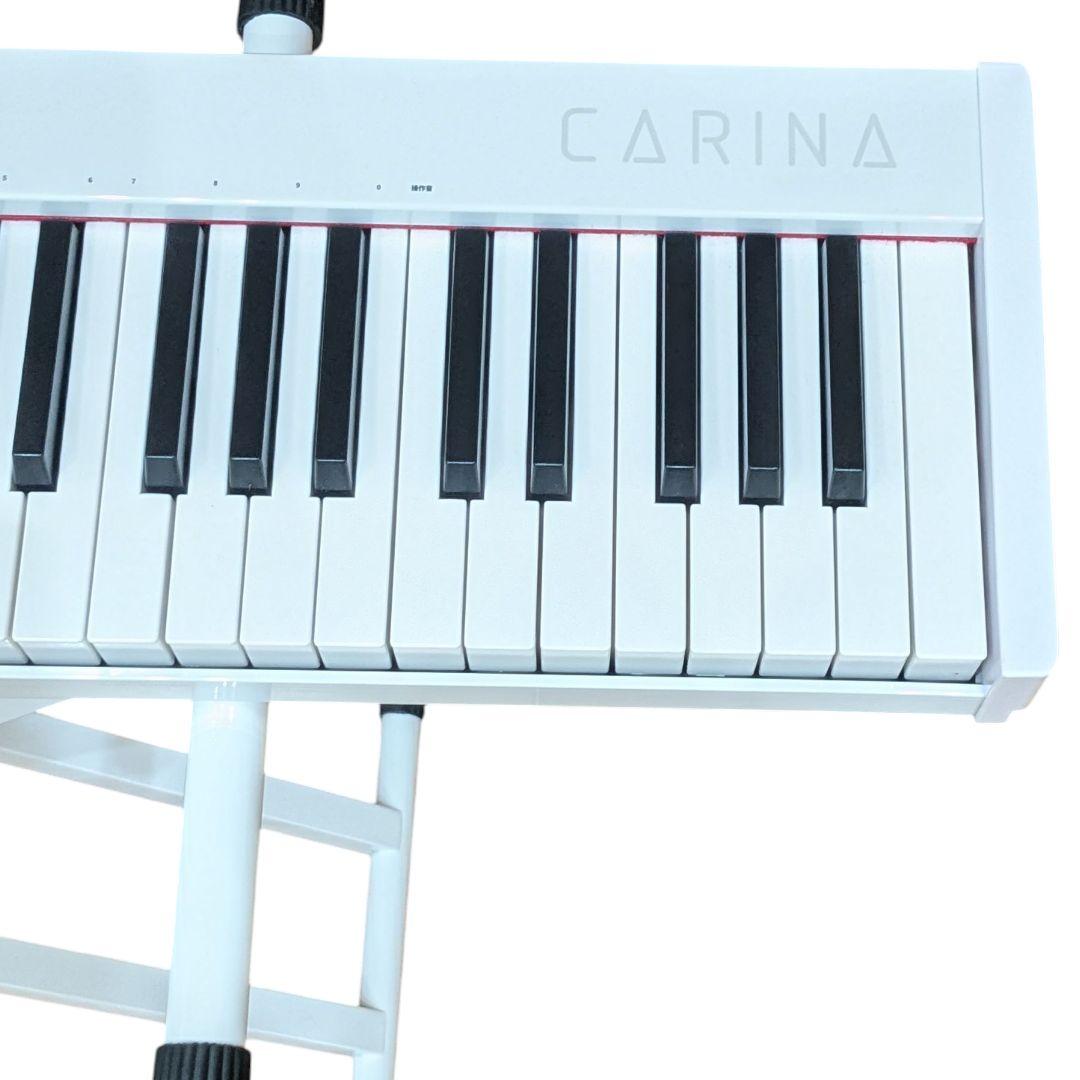 美品 CARINA カリーナ 88鍵盤 電子ピアノ スタンド付き ホワイト