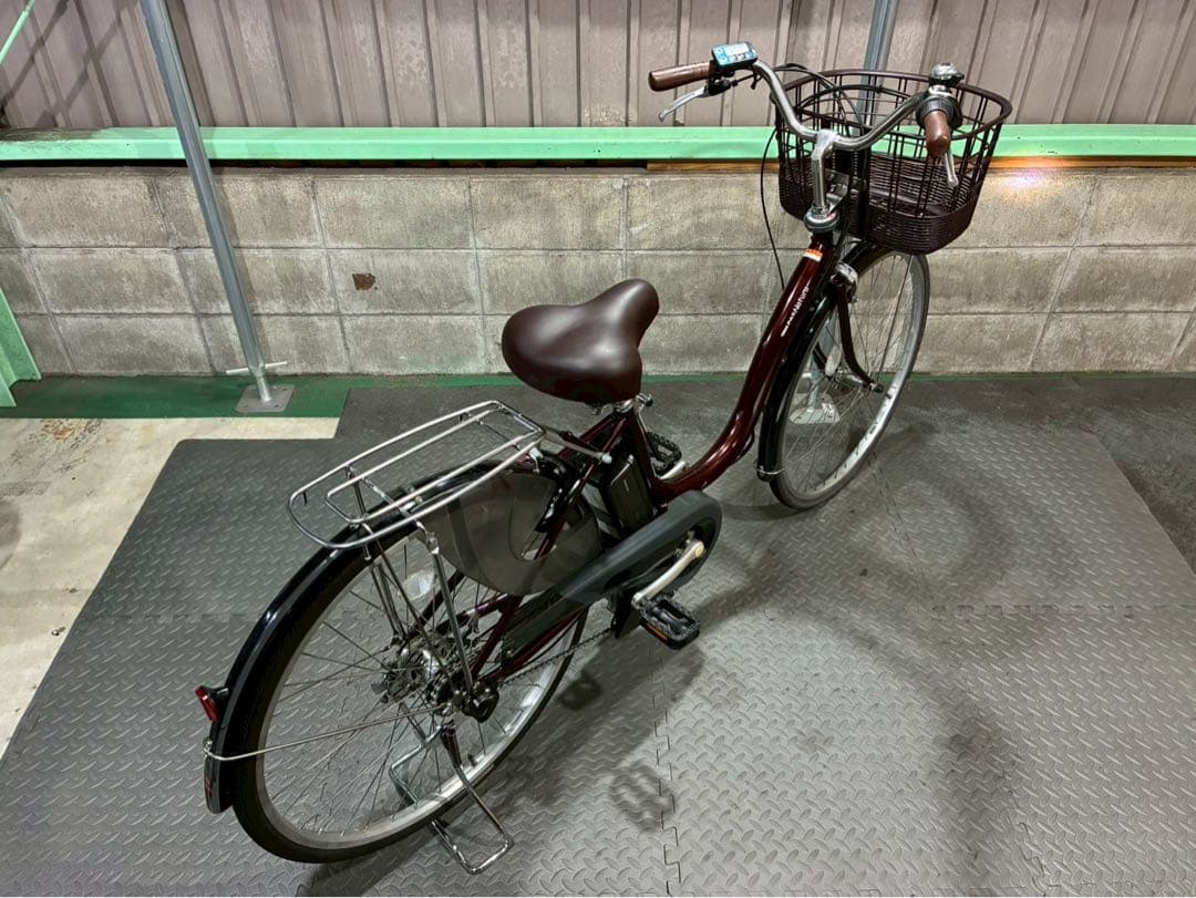 №8600 電動自転車　ヤマハ　パスナチュラ 26インチ ブラウン