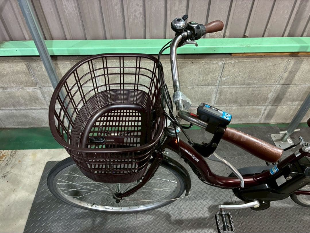 №8600 電動自転車　ヤマハ　パスナチュラ 26インチ ブラウン