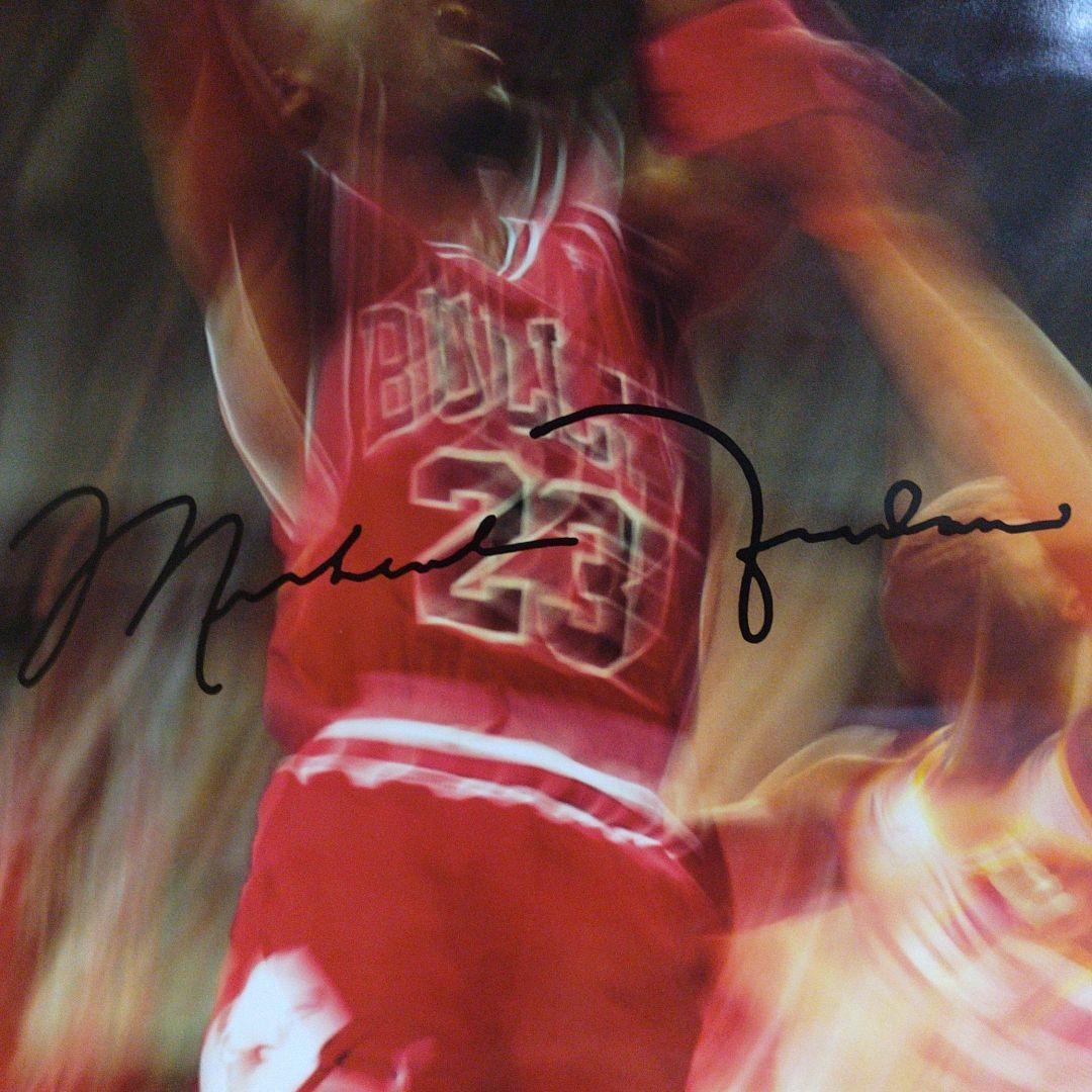 Michael Jordan サイン入りポスター