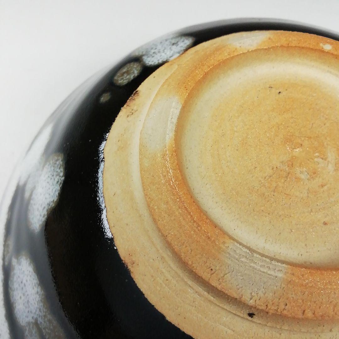 Ｗ２３０　茶碗　『白燦釉　茶碗』『谷口良三 造』　共箱　抹茶碗　茶道具