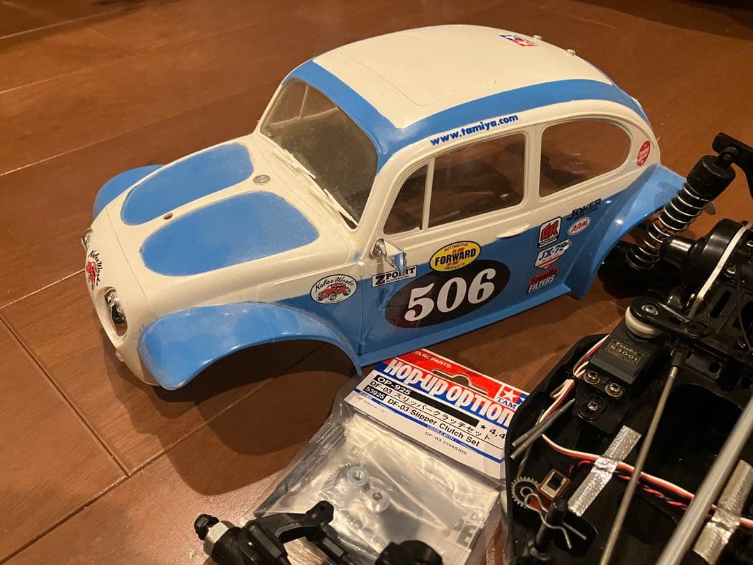 タミヤ　DF03 スリッパークラッチ付き